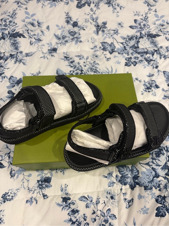 Tory Burch Shoes - NEW Tory Burch Kira Sport Sandals Perfect Black/New Ivory Women’s Size 9 NIB